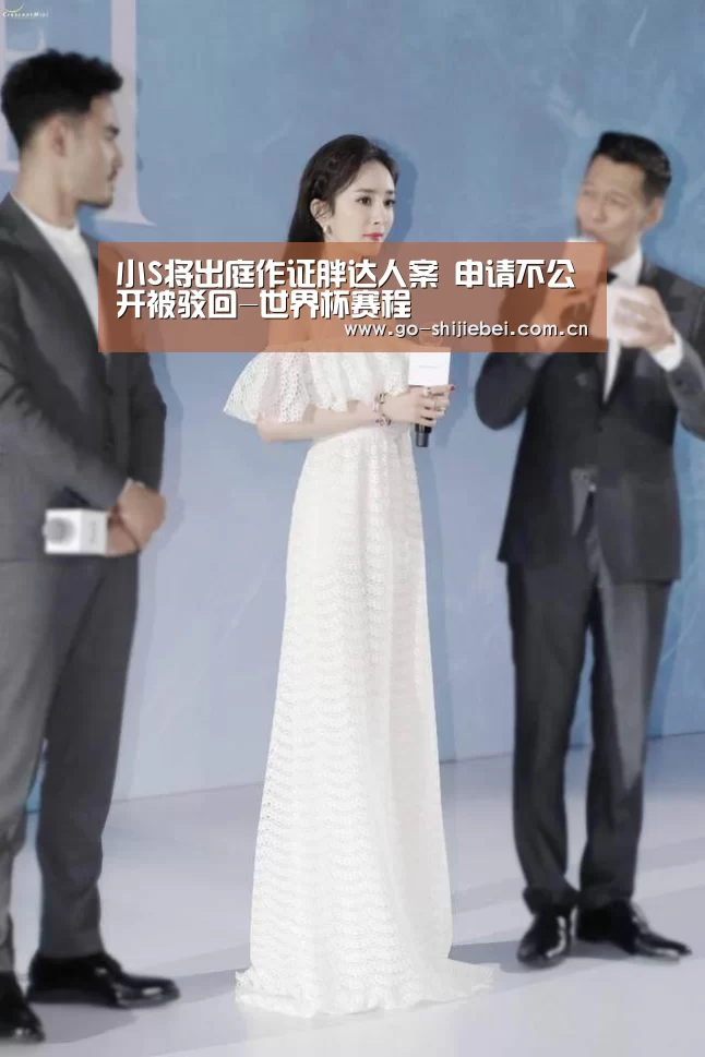 小S将出庭作证胖达人案 申请不公开被驳回-世界杯赛程(图1) 世界杯